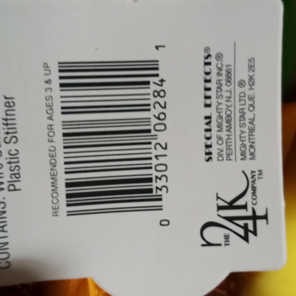 Vintage 1997 24K Duffers Bogey Frog Plush For Golf Lovers NWT - Picture 3 of 4